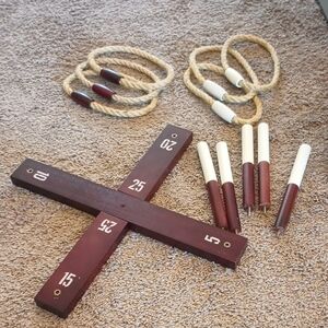 Rustic Ring toss Game
